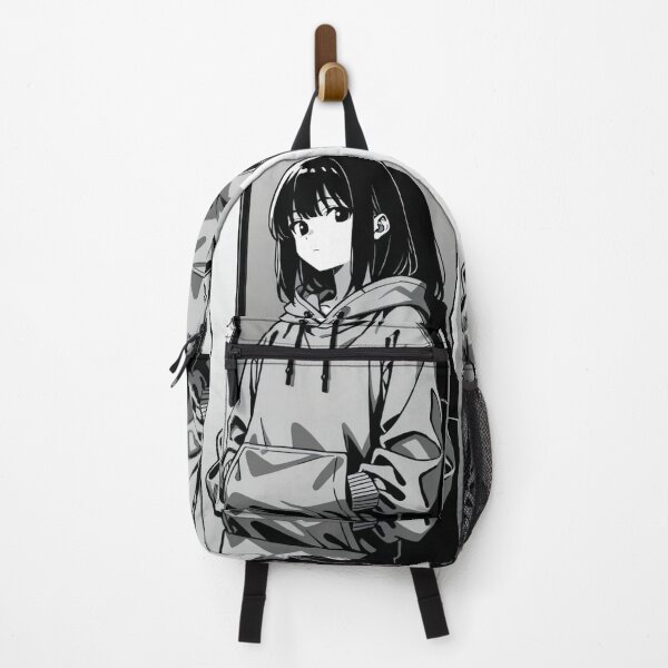 Item preview, Fashion - Man in Black Hoodie Hood Up Streetwear Anime Variant 4 designed and sold by AnimeShin.