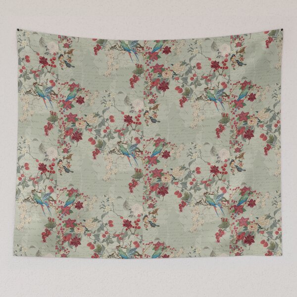 Item preview, Cottagecore Parrot Garden Aesthetic 2 designed and sold by Asmaa Abdul-Azim.