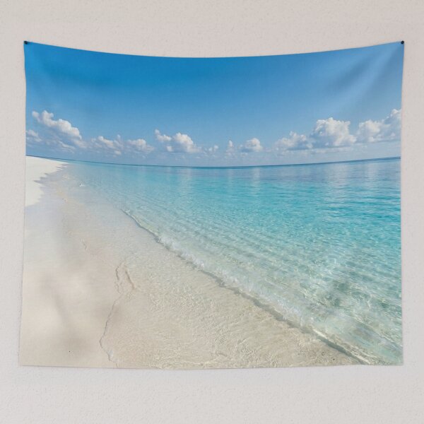 Item preview, Turquoise Waters & White Sand Beach and Blue Sky designed and sold by SOUFIANE1991.