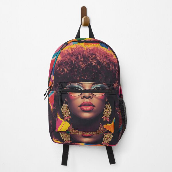 Item preview, 70s Soul Sister - Groovy Retro Afro Pop Art designed and sold by Melian Vintage.