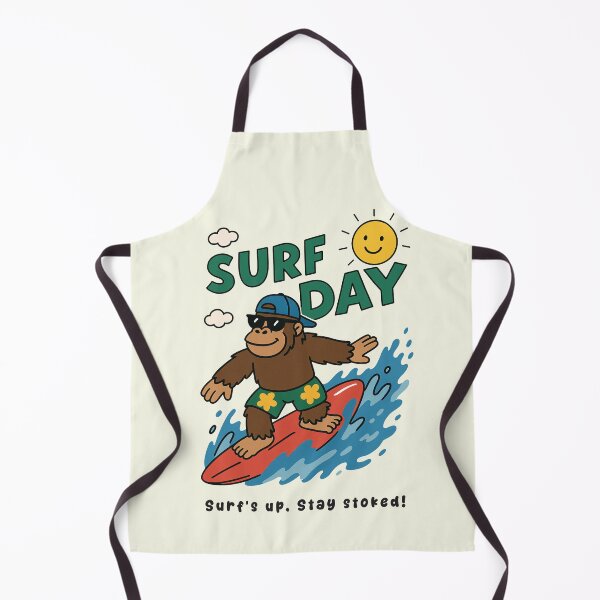 Item preview, Funny Bigfoot Surfing Surf Day Beach Summer Boys Girls Kids designed and sold by rafaeltto.