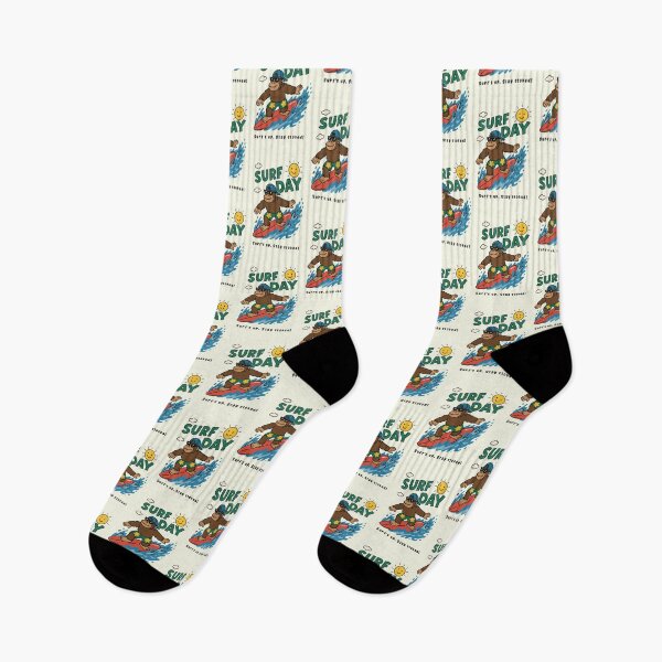 Item preview, Funny Bigfoot Surfing Surf Day Beach Summer Boys Girls Kids designed and sold by rafaeltto.