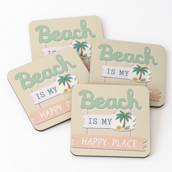 Item preview, Summer vibes: Beach is My Happy place designed and sold by Mevissart.