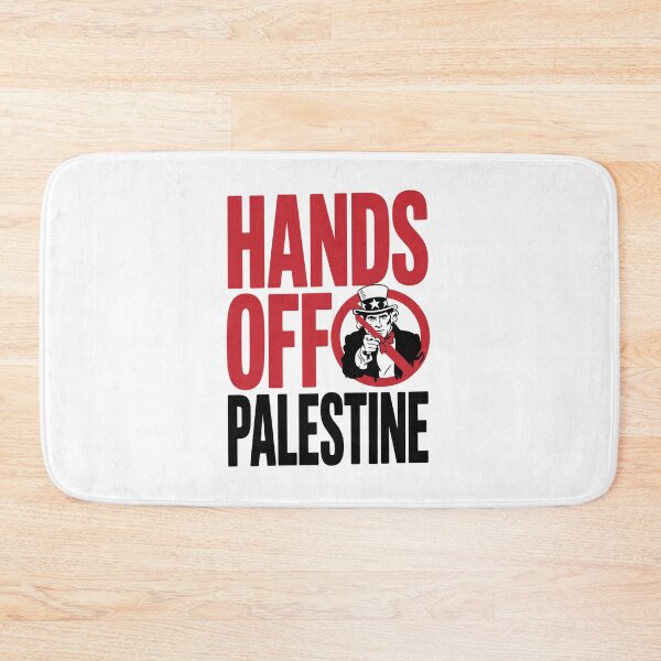 Item preview, ands Off Palestine – Freedom, Justice & Solidarity Statement designed and sold by just-quotes.