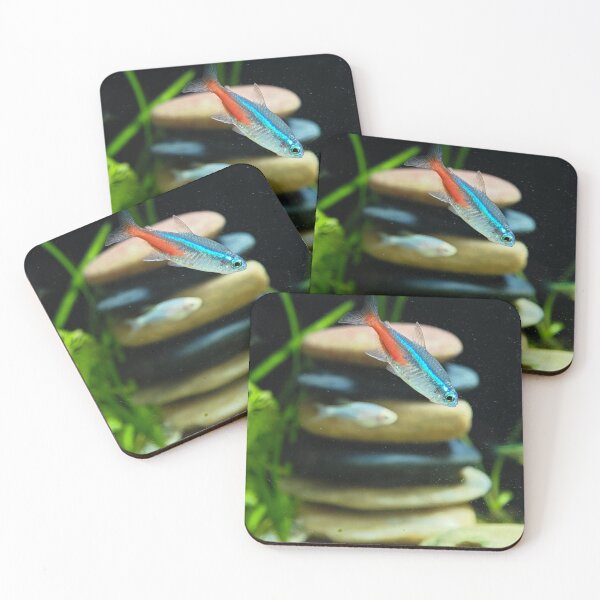 Item preview, Neon Tetra Zen Aquarium - Majestic Underwater Macro designed and sold by Yondara.