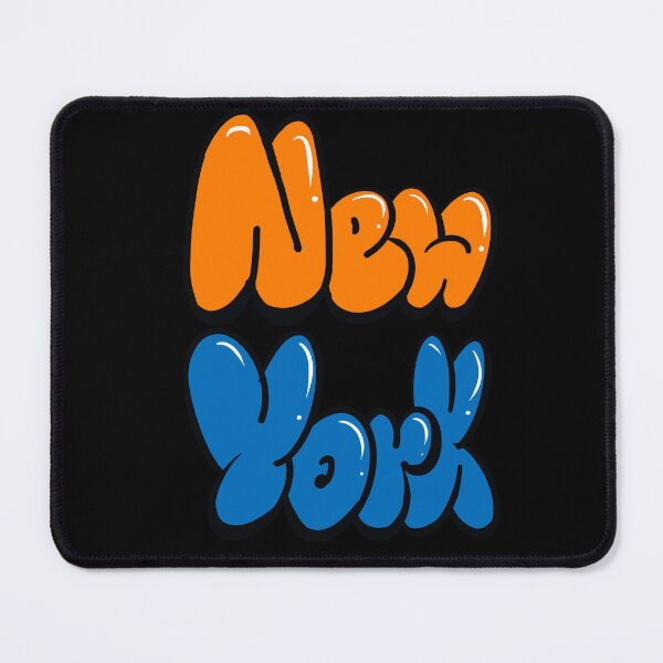 Item preview, New York City Orange and Blue Basketball Colors designed and sold by Artonmytee.