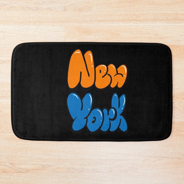 Item preview, New York City Orange and Blue Basketball Colors designed and sold by Artonmytee.