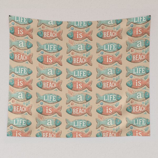 Item preview, Life is a Beach designed and sold by Mevissart.