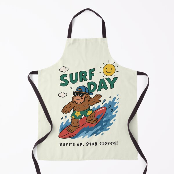 Item preview, Funny Bigfoot Surfing Surf Day Beach Summer Boys Girls Kids designed and sold by rafaeltto.