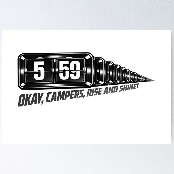 Item preview, Groundhog Day - Hello Campers! designed and sold by Wanderdreaming.