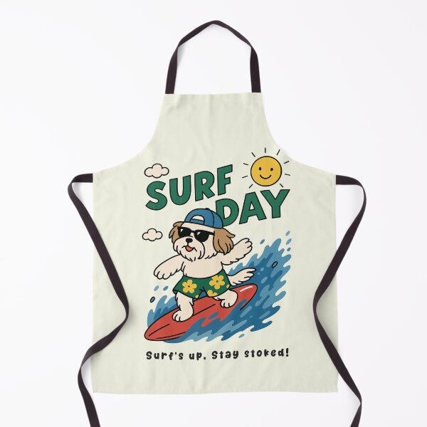 Item preview, Funny Shih Tzu Surfing Surf Day Beach Summer Boys Girls Kids designed and sold by rafaeltto.