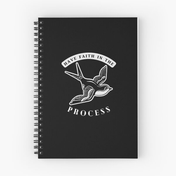 Item preview, Have Faith in the Process – Inspirational Bird Motivation Design designed and sold by Lynn Creates.