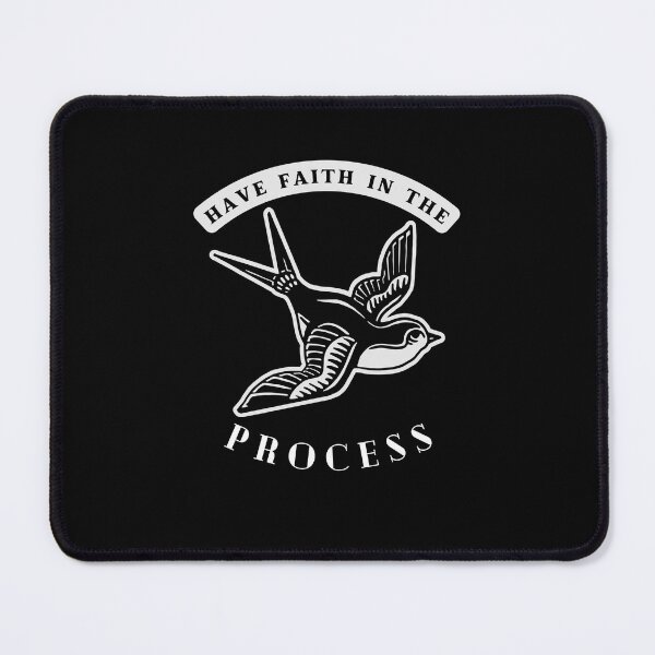 Item preview, Have Faith in the Process – Inspirational Bird Motivation Design designed and sold by Lynn Creates.