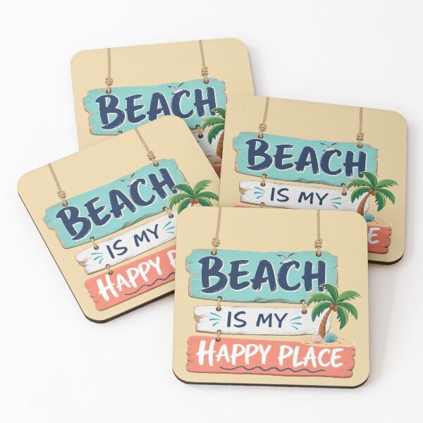 Item preview, Beach is My Happy place designed and sold by Mevissart.