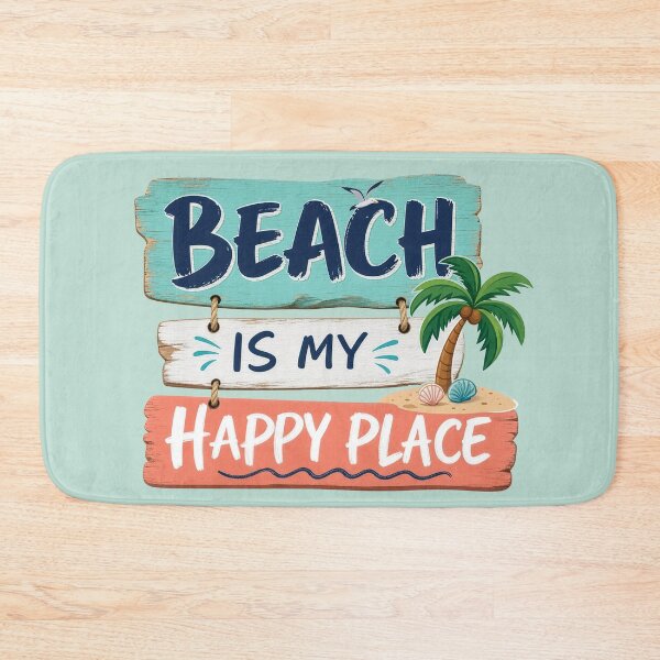 Item preview, Beach is My Happy place designed and sold by Mevissart.