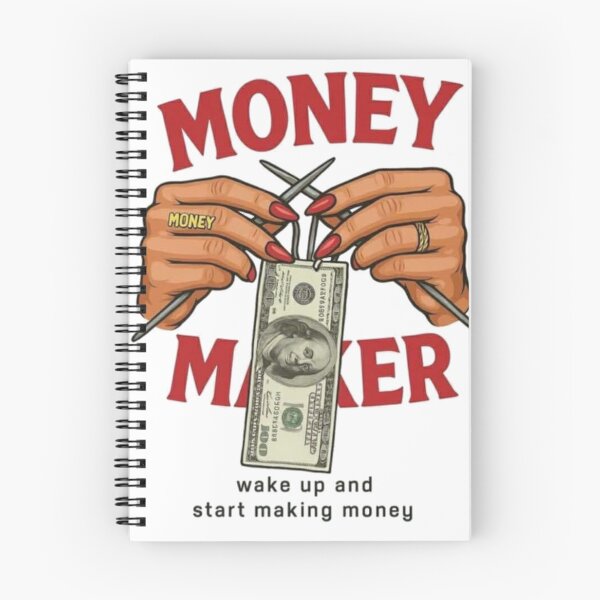 Item preview, Wake Up And Start Making Money Hustle Mindset Typography Design designed and sold by The craft.