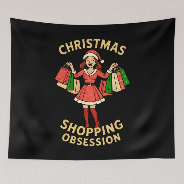 Item preview, Christmas Shopping Obsession designed and sold by DMHG.