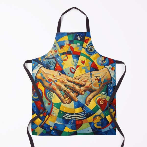Item preview, Love. Painted in the style of Kandinsky. designed and sold by ImageMagic2024.