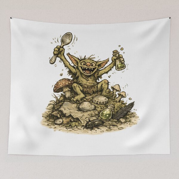 Item preview, Goblin Treasure Pile designed and sold by PatiImagination.