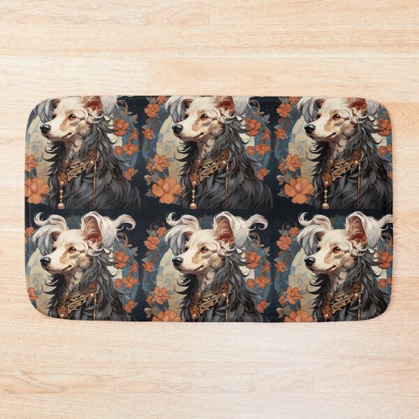 Item preview, Chinese crested puppy dog designed and sold by MendaciousMina.