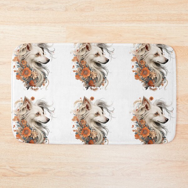Item preview, Chinese crested puppy dog designed and sold by MendaciousMina.