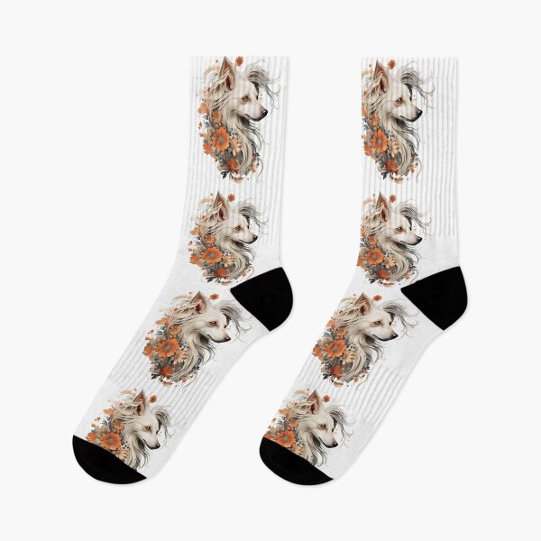 Item preview, Chinese crested puppy dog designed and sold by MendaciousMina.