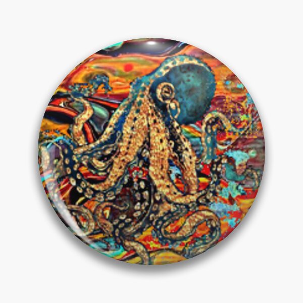 Item preview, Japanese Golden Octopus designed and sold by Rosa1977.