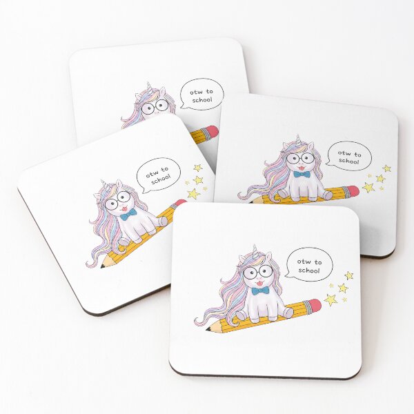 Item preview, Funny Unicorn Back To School Pencil Boys Girls Kids designed and sold by FurryHavenPH.