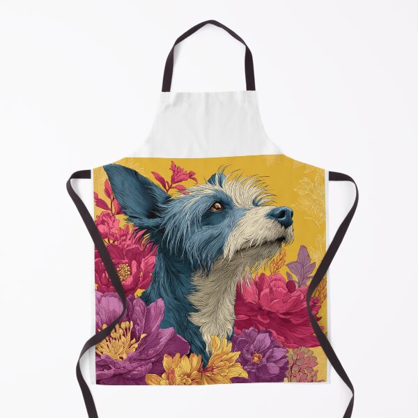 Item preview, Chinese crested puppy dog with flowers designed and sold by MendaciousMina.
