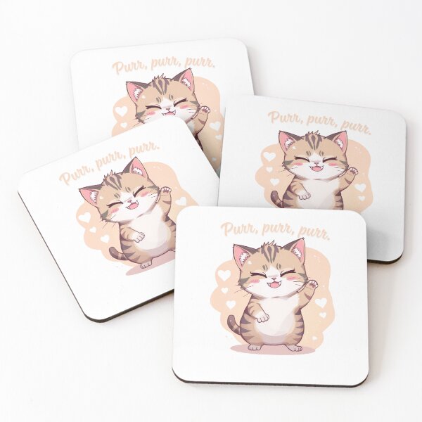 Item preview, Purr kitty designed and sold by whatthefoxsays.