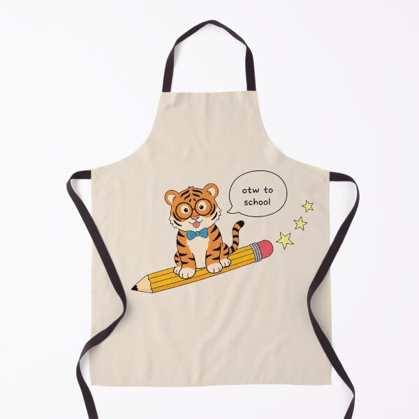 Item preview, Funny Tiger Back To School Pencil Boys Girls Kids designed and sold by FurryHavenPH.