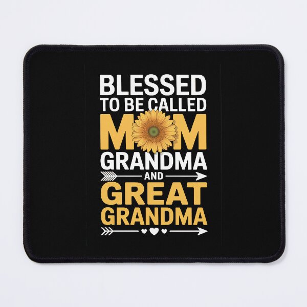 Item preview, blessed to be called mom grandma and great grandma  designed and sold by jkrphoto.