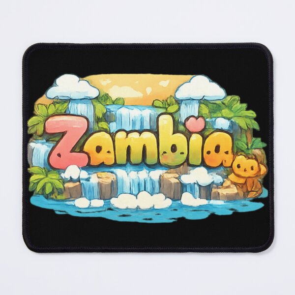Item preview, Cute Zambia - Victoria Falls designed and sold by DamioPolArt.