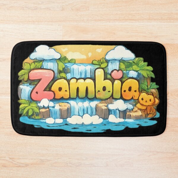 Item preview, Cute Zambia - Victoria Falls designed and sold by DamioPolArt.