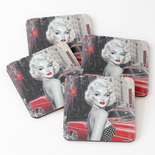 Item preview, The Starlet — Retro Noir Icon ✦ designed and sold by ROYFOREVER by Yasemin .