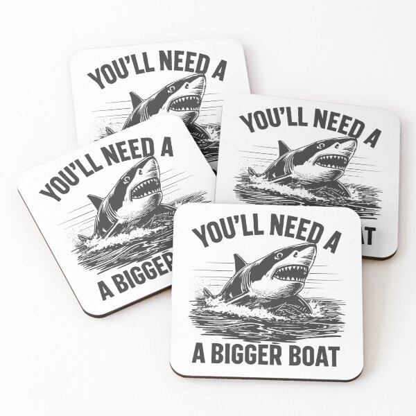 Item preview, You'll need a bigger boat designed and sold by whatthefoxsays.