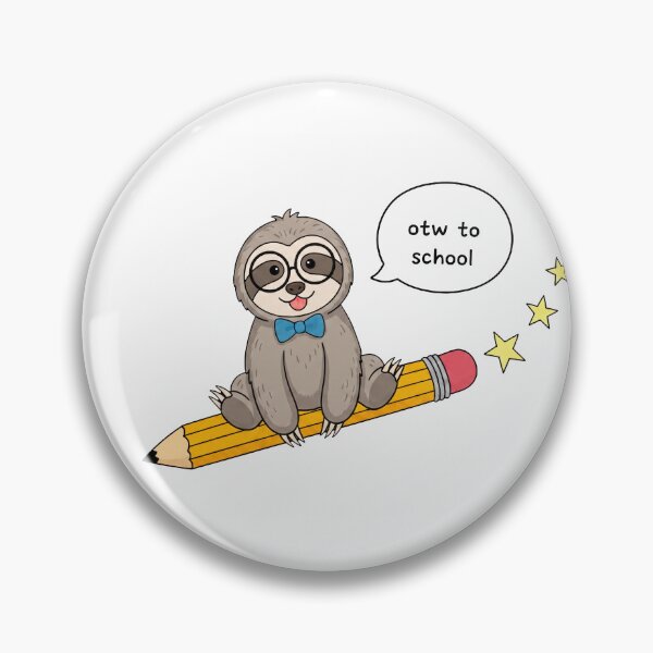 Item preview, Funny Sloth Back To School Pencil Boys Girls Kids designed and sold by FurryHavenPH.
