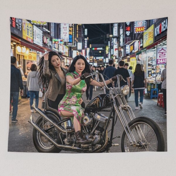 Item preview, Seoul Chopper Goddesses: Downtown City Ride designed and sold by Unity+.