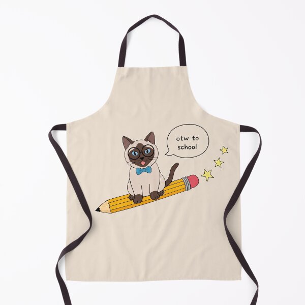 Item preview, Funny Siamese Cat Back To School Pencil Boys Girls Kids designed and sold by FurryHavenPH.