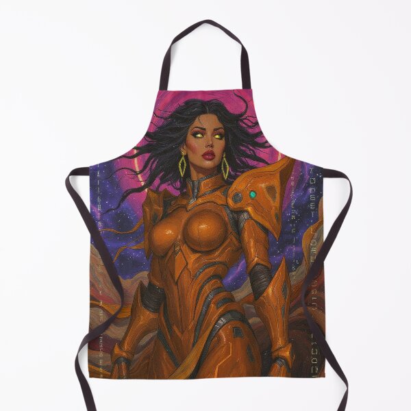 Item preview, Cyberlove Myth | Solar Witch – The Golden Code | Futuristic Goddess Art by ROYFOREVER designed and sold by ROYFOREVER by Yasemin .