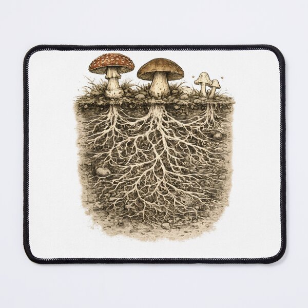 Item preview, Mycelium Network Underground designed and sold by PatiImagination.