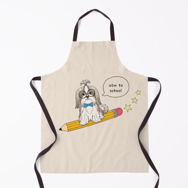 Item preview, Funny Shih Tzu Back To School Pencil Boys Girls Kids designed and sold by FurryHavenPH.