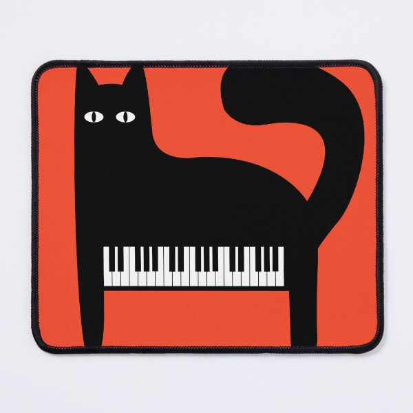 Item preview, Piano cat keyboard designed and sold by InkRiot Studios.