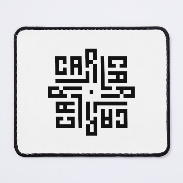 Item preview, CARL  | Black  | Modern Geometric Kufi Calligraphy | From Name to Art   designed and sold by FOR YOUR NAME.