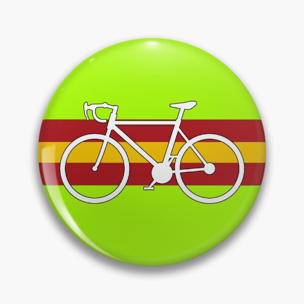 Item preview, spain cycling bike silhouette – vuelta a españa inspired mountain bike design with spanish flag colors designed and sold by rikyfreestyle.