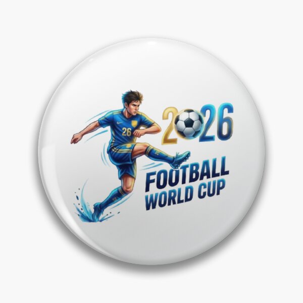 Item preview, 2026 World Cup: Dynamic Footballer Illustration designed and sold by CHRIST5000.