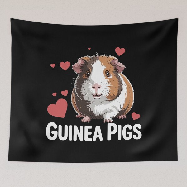 Item preview, Guinea Pigs Cute Guinea Pig Lover Hearts Pet Rodent Owner designed and sold by yoddel.