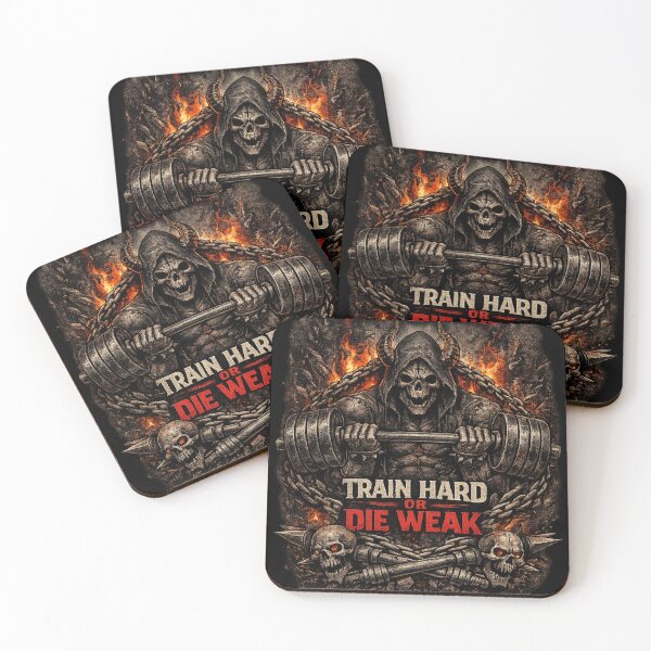 Item preview, Train Hard Or Die Weak designed and sold by Wild Horizon Studio.
