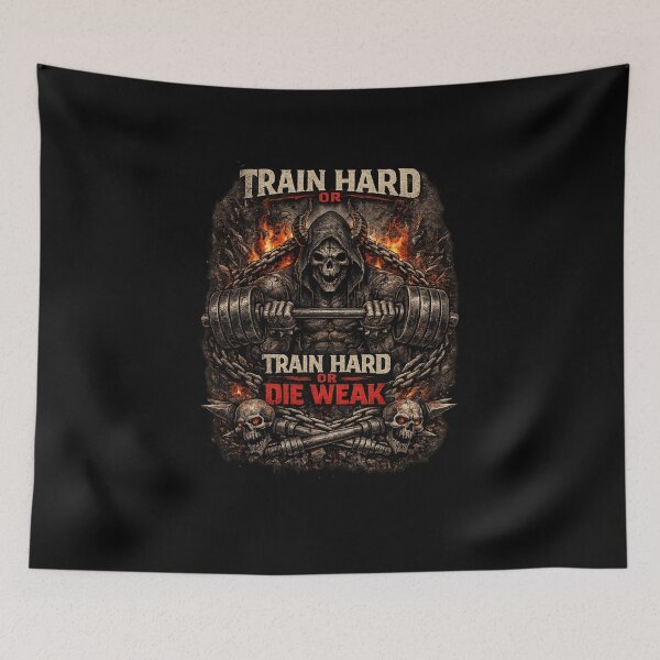 Item preview, Train Hard Or Die Weak designed and sold by IronDiscipline90.