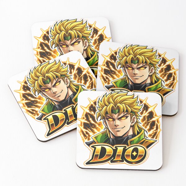 Item preview, Dio - JoJo's Bizarre Adventure designed and sold by PixelArtPeel.